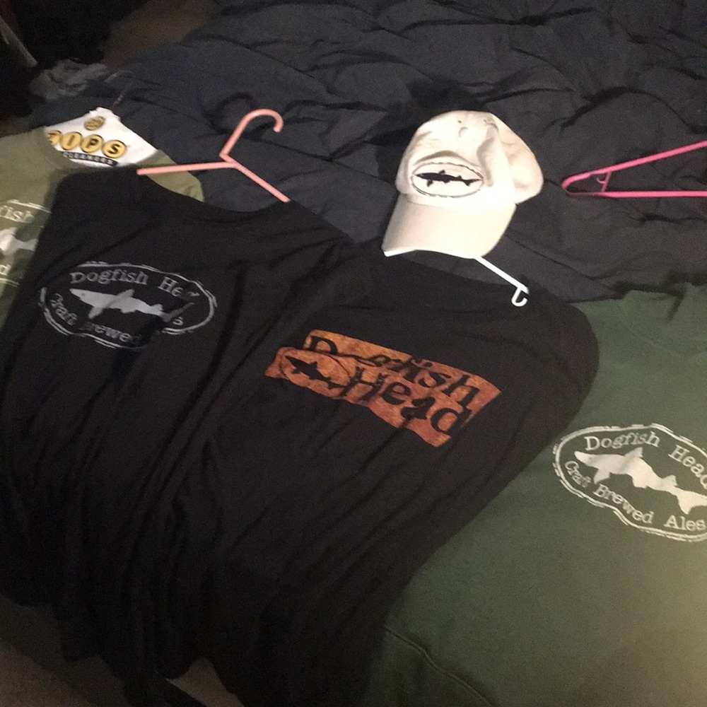 Dogfish Head Craft beer shirt sweatshirt hat